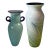 Art Glass Vases a Pair For Sale