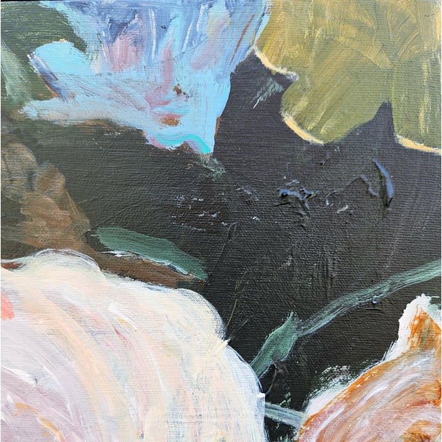 Laurie MacMillan "Circles of Life" Abstract Painting by Laurie MacMillan, Framed For Sale - Image 4 of 6