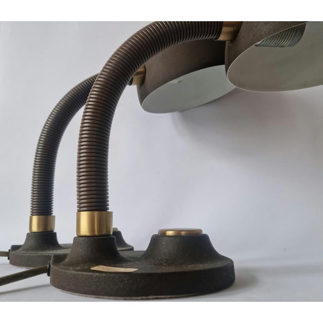 Mid-Century German Table Lamps by Egon Hillebrand for Hille, 1970s, Set of 2 For Sale - Image 13 of 18