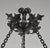 French Art Deco Pendant Light by Le Verre Francais Schneider - 1925 Cameo Chandelier France For Sale - Image 10 of 12