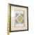 1960s Exotic 3d Foil Watercolor Art Star of David Artist Signed Framed Gold Handpainted For Sale - Image 13 of 16