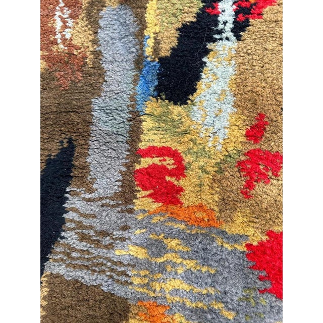 Mid-Century Modern French Rug by Jean Jacques Morvan, 1960s For Sale - Image 17 of 18