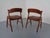 Brown Teak Dining Chairs in Teak by Korup Stolefabrik, Denmark, 1960s, Set of 2 For Sale - Image 8 of 17