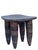 Brown Vintage Lg African Senufo Stool / Table I Coast 24.75" W by 21" H For Sale - Image 8 of 9