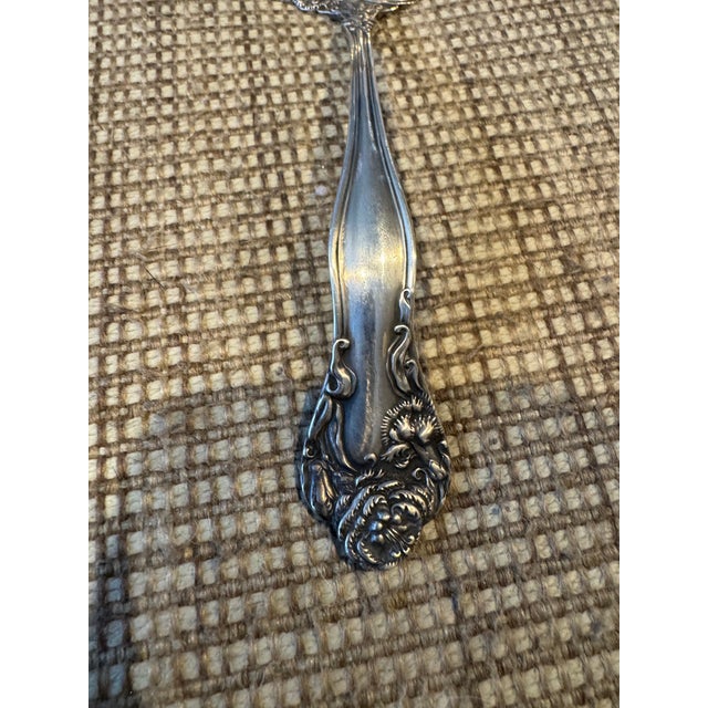 Antique Simpson Hall & Miller Sterling Silver Gravy ladle. Circa late 1800’s. Pattern is Stratford.