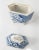 Ceramic Japanese Blue and White Arita Kiln Incense Burner Censer For Sale - Image 7 of 13