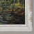 Textile Impressionist Oil Painting on Canvas in Rustic Distressed Painted Frame by Joseph Lagasse (1878-1962) For Sale - Image 7 of 13