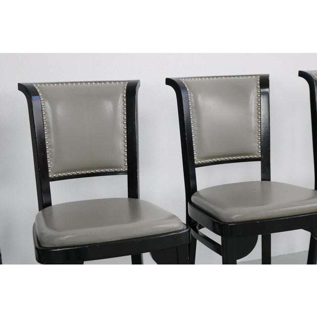 Chairs attributed to Thonet, Vienna, 1984, Set of 5 For Sale - Image 12 of 18