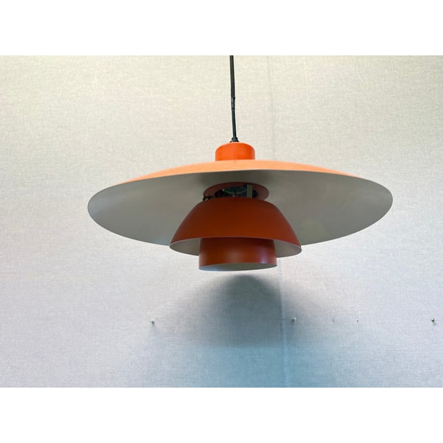 Metal Danish PH 4/3 Hanging Lamp by Poul Henningsen for Louis Poulsen, 1950s For Sale - Image 7 of 18