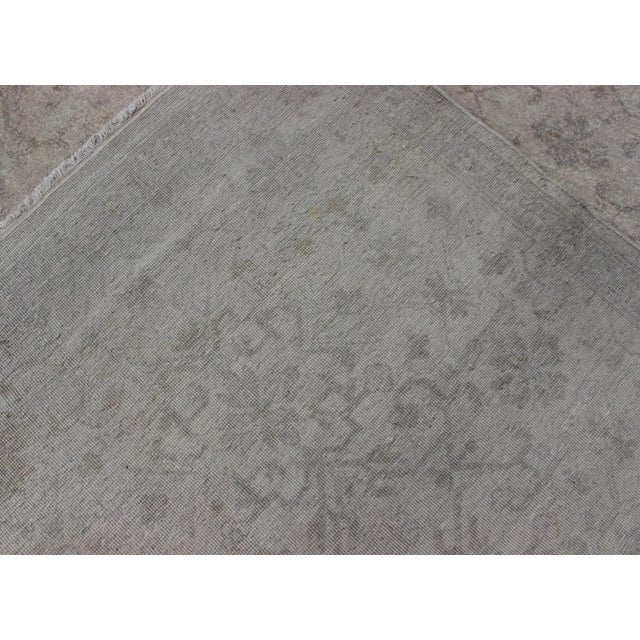 Large Transitional Rug With All-Over Design in Tan, Gray, Silver, Light Taupe For Sale - Image 12 of 13