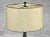 Mid-Century Atomic Abstract Sculpted Ceramic Table Lamp W/ Fiberglass Shade For Sale - Image 6 of 11