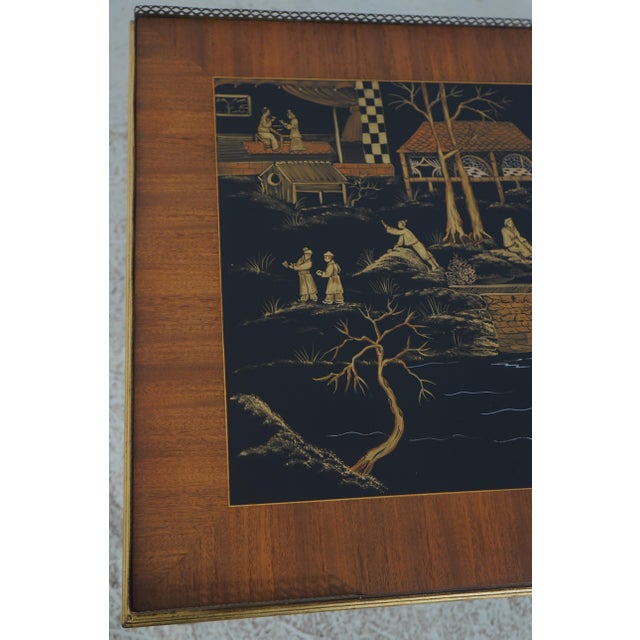 Ej Victor Newport Collection Chinoiserie Coffee Table For Sale - Image 13 of 18