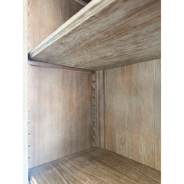 Arhaus Library Bookshelf With Ladder For Sale In Dallas - Image 6 of 7