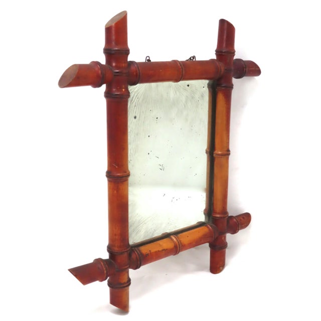 This really is a Great Looking Antique - Victorian Men's Wall Mount Shaving Mirror. American in Origin. It comes from the...