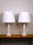 Large Swedish Art Glass Table Lamps from Bergboms, 1960s, Set of 2 For Sale - Image 3 of 10