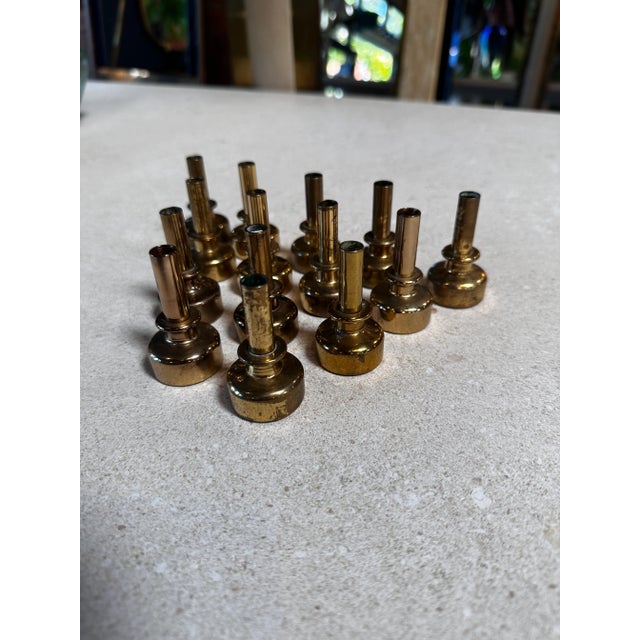 Mid-Century Modern Hans-Agne Jakobsson Brass Candle Holder, 1960s For Sale - Image 3 of 7