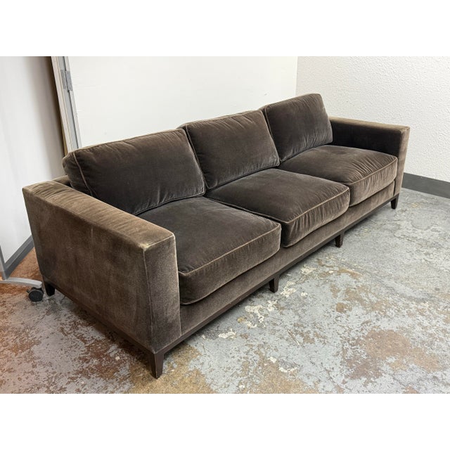 Christian Liaigre for Holly Hunt Mousson Sofa For Sale - Image 9 of 12