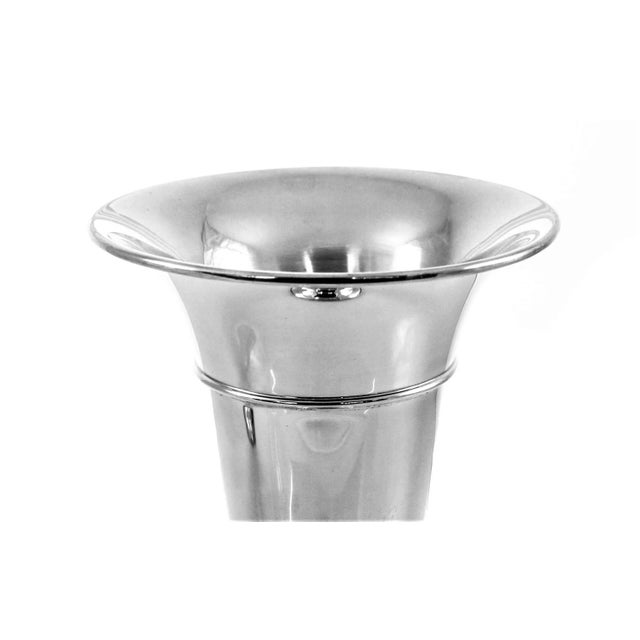 Traditional Sterling Vases For Sale - Image 3 of 7