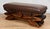1950s Vintage Witco Tiki Carved Wood Bench For Sale - Image 5 of 11
