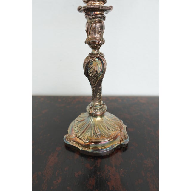 Vintage Candelabra Candle Holders (Set of 2) For Sale - Image 13 of 18