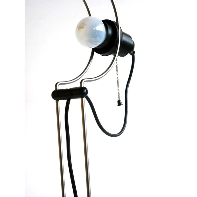 Metal Vintage Table Lamp from Guzzini For Sale - Image 7 of 8