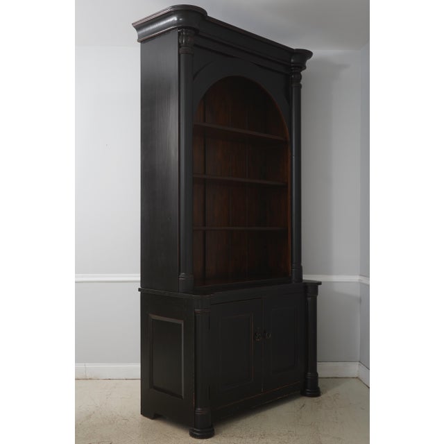 Age: Approx: 20 Years Old Details: Factory Distressed Adjustable Shelves Pegged Construction Large Impressive Cabinet See...