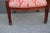 Wood Lovely 19th Century French Empire Side Desk Chair With New Upholstery For Sale - Image 7 of 8