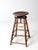 Brown Antique Drafting Stool For Sale - Image 8 of 12