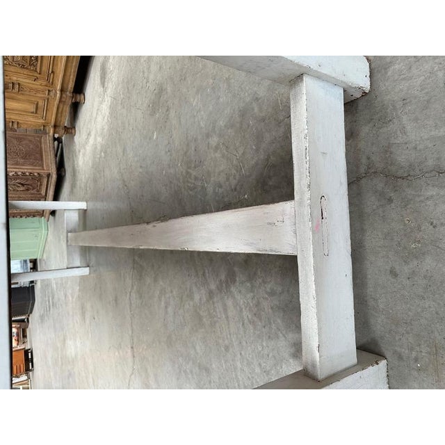 Mid-Century Workbench in Wood For Sale - Image 10 of 12