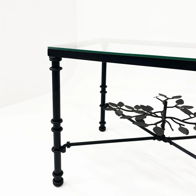 Diego Giacometti Iron Coffee or Side Table in the Style of Giacometti For Sale - Image 4 of 6