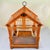 Art Deco Orange Japanned Metal Bird Cage, Hand-Painted, Circa 1900-1920 For Sale - Image 4 of 18