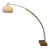 Vintage Space Age Arc Floor Lamp in the style of Guzzini For Sale