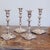 Set of Four Georgian Style English Silver Plate Candlesticks, 19th Century For Sale - Image 12 of 12