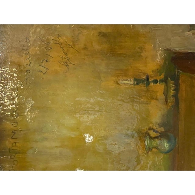 The Snuff Holder, 18th Century, Oil on Wood. Framed For Sale - Image 7 of 9