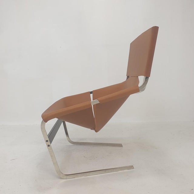 Brown Set of Model F444 Lounge Chairs by Pierre Paulin for Artifort, 1960s For Sale - Image 8 of 18