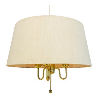 Mid-Century Scandinavian Brass Pendant by Hans-Agne Jakobsson for Hans-Agne Jakobsson Ab Markaryd, Sweden, 1960s For Sale