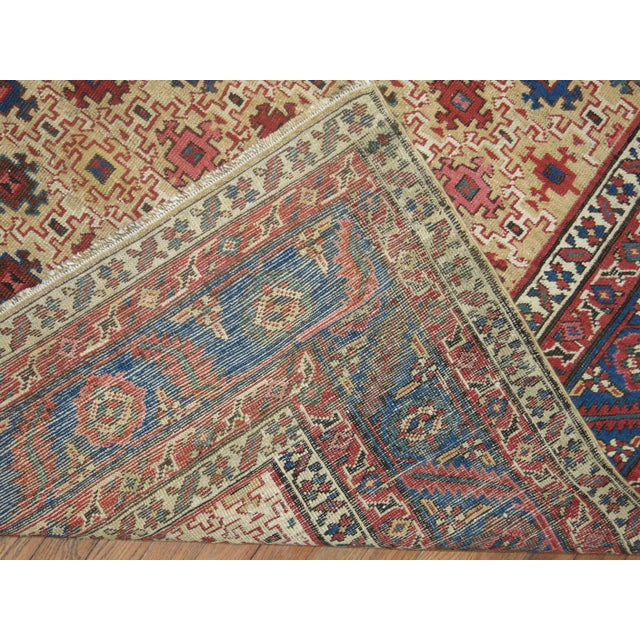 Zabihi Collection Antique Persian Square Bakshaish Rug For Sale In New York - Image 6 of 6