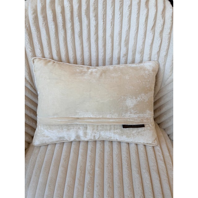 Made from silk, these pillows would be a unique addition to any room. Down inserts included. Anke Drechsel is a German...