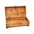 Mid-Century Modern Vintage 1950's Mary Lu Wood Jewelry Box, Treasure Chest For Sale - Image 3 of 3