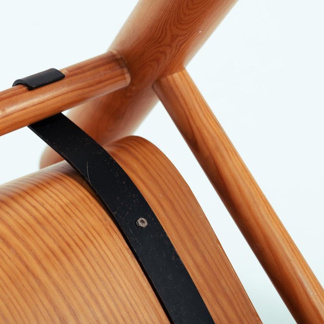 Set of Nordic Pine and Plywood Chairs in the style of Daumiller, 1970s For Sale - Image 9 of 18