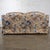 Wood Mid-20th Century Traditional Sofa or Loveseat With Floral Chintz Fabric and Front Brass Ball Casters For Sale - Image 7 of 18
