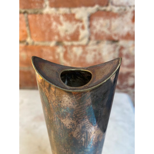 1950s Italian Silver Flower Holder For Sale - Image 4 of 7