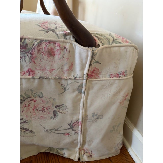 1980's Hickory Chair Set of 2 Chippendale Arm Chairs For Sale - Image 9 of 11