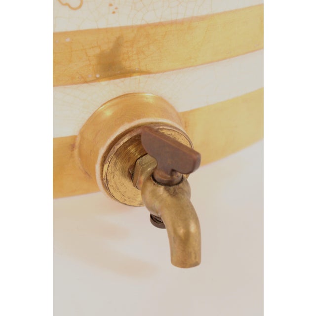 Metal Late 19th Century Set of 3 Staffordshire Spirit Dispensers For Sale - Image 7 of 11