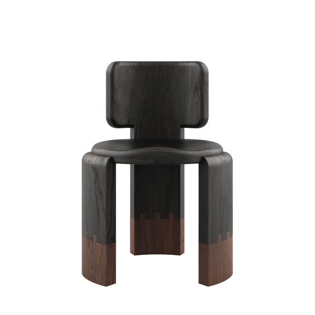 Not Yet Made - Made To Order Benjamin Dining Chair by Wood Tailors Club For Sale - Image 5 of 18