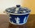 Antique Early 20th Century Wedgwood Dark Blue Jasperware Violet Pot, Potpourri Incense Burner For Sale In New York - Image 6 of 18