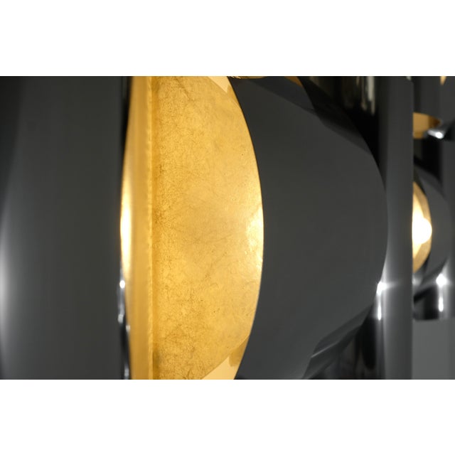 Stainless Steel and Metal Wall Light, 2010s For Sale - Image 17 of 18