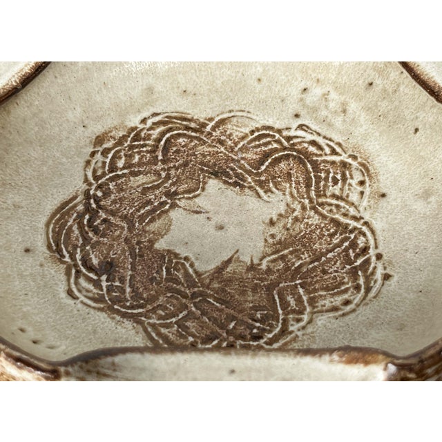 Mid-Century Modern Danish Studio Pottery Bowl by Aksel Larsen for Axella, 1960s For Sale - Image 6 of 16