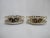 Gorgeous Royal Crown Derby bone china soup or cream bowl with handles and saucer pair (includes 2 bowls and 2 saucers) in...