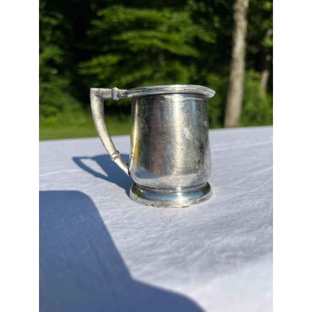 Traditional Hotel Silver Creamer For Sale - Image 3 of 7